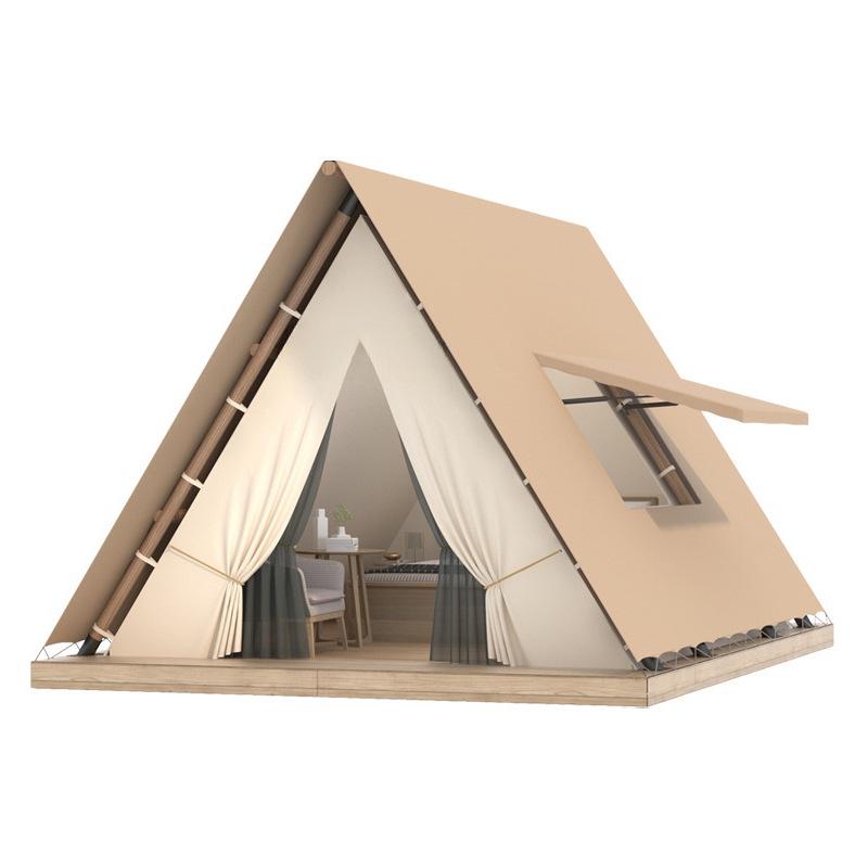 Wooden House Scenic Dining and Accommodation Tent for Resorts and Outdoor Camping