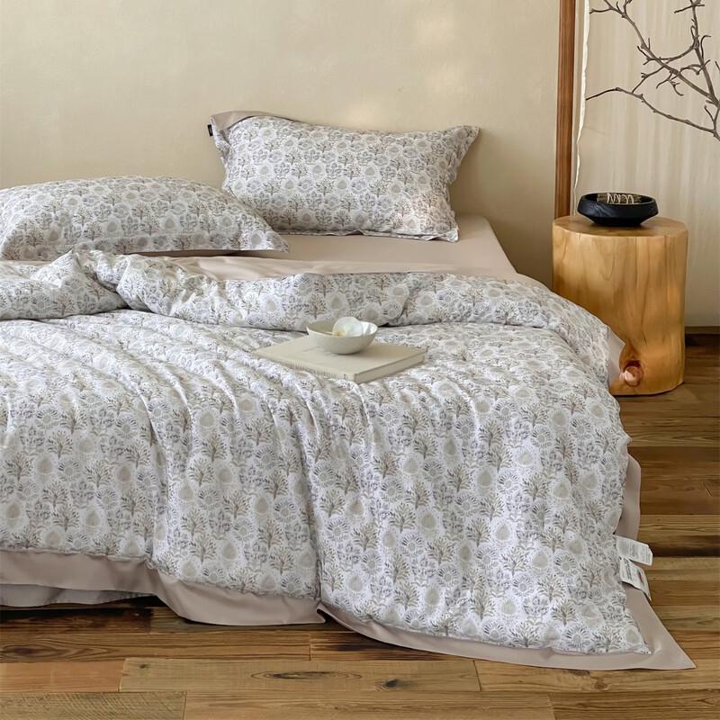 

LISM Tencel Cotton Brushed Printed Washable Four-Season Quilt