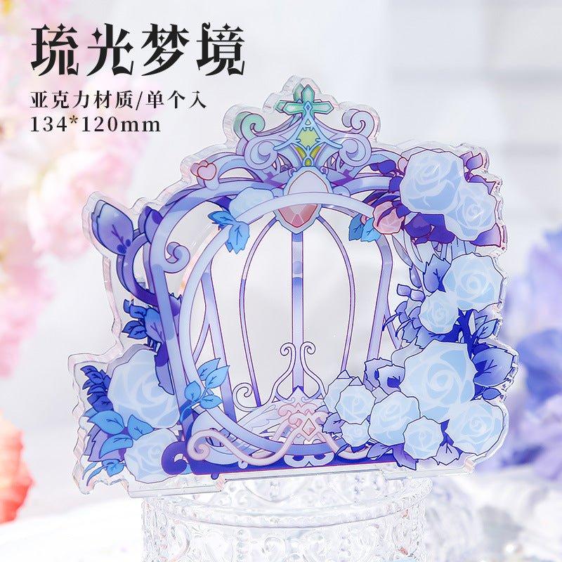 Anime Badge Display | Mei Gui Long Zhong Meng Series Acrylic Badge Holder 75mm Badge