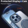 For iPhone 16 Pro Max Kickstand Case TPU+PC Back Phone Cover Compatible with MagSafe