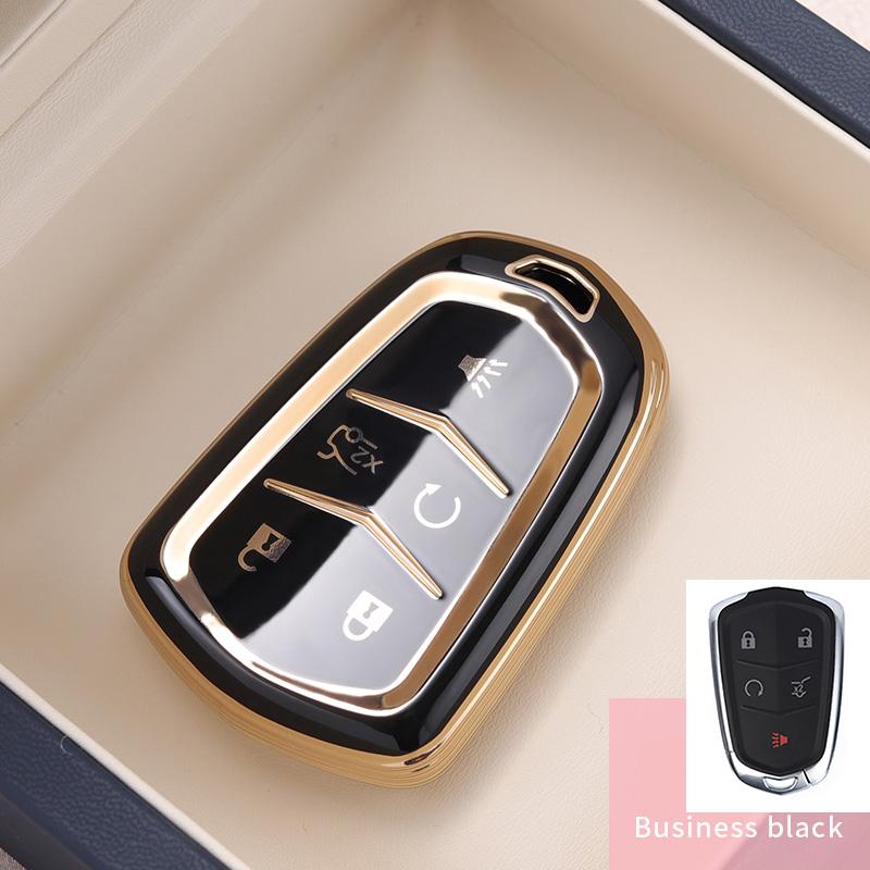 New TPU Car Key Case Remote Control Protector Cover for Cadillac ATS-L XTS XT5 CTS CT6 ATS 28T SRX Escalade 2015 Accessories