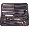 High-Quality Hair Styling Set: Hairdressing Scissors, Thinning Shears, and Razor for Bangs. Perfect Household Tools for Professional Results.
