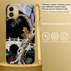 Fantasy Rainbow Pine For Samsung A 01 52S A04 A05S A10 A12 A13 22 23 24 36 42 M02 Note 10 20Ultra 8 9 Golden Glass Phone Case