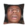 Ishowspeed Funny Meme Square Pillow Case Cushion Covers Awesome Zipper Decorative Throw Pillow Case Cover For Home 45*45Cm