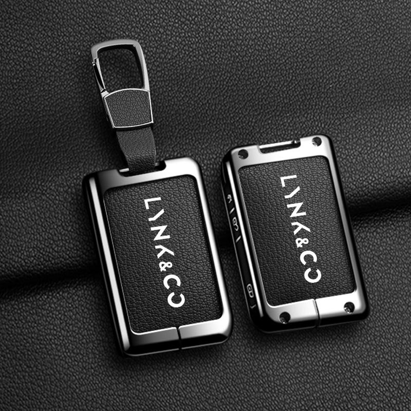 Lynk & Co 03 Key Case for 2021 Model 01, 02, 05, 06/01PHEV - Men's Special Edition Car Bag Shell Buckle.