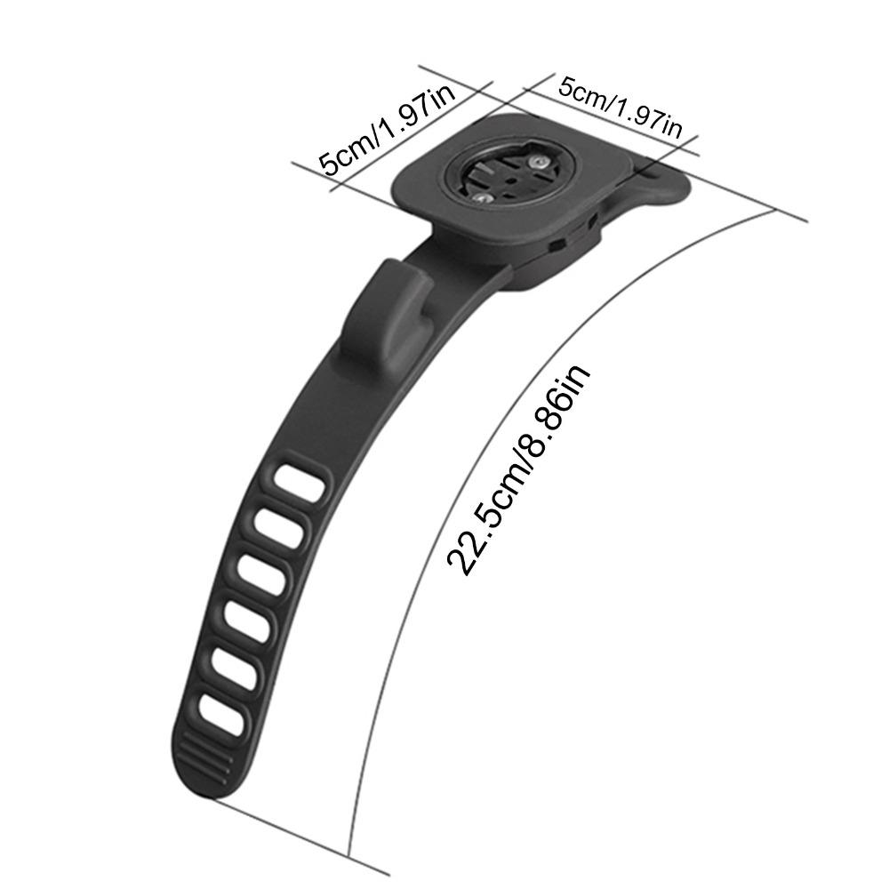 Black Bike Computer Mount for Garmin/ CATEYE /Bryton/Wahoo Mountain Bike Riding