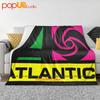 Atlantic Records Record Label Music Studios Musician Band Ultra-Soft Blanket Quilt Winter Sofa Cover Bed Covers