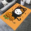 Office Rug Halloween, Hello Kitty Anti-Slip Rug, Machine Washable for Living Room, Bedroom, Office, Multiple Sizes, Bedroom Mat, Decorative Mat, Durab