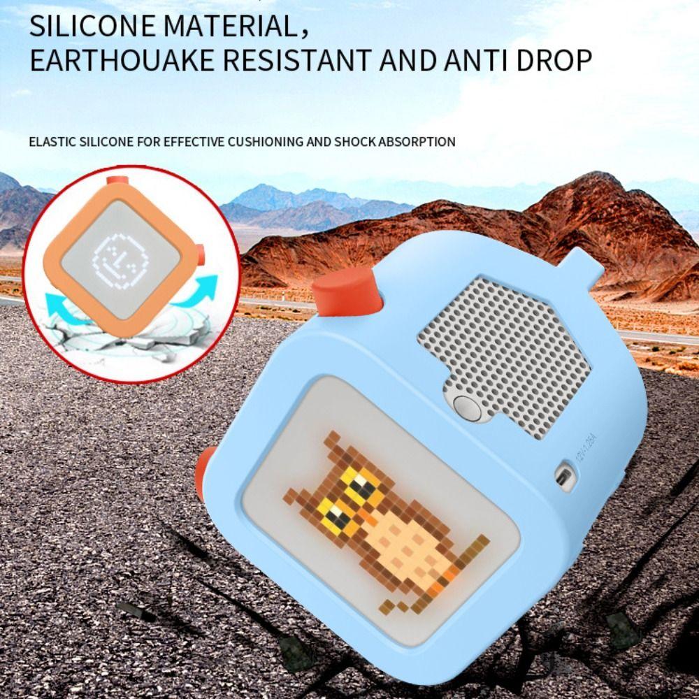 Shockproof Silicone Protective Case Anti Drop Anti-lost Full Protective Cover Soft Scratch-resistant for YOto Player 3rd Gen