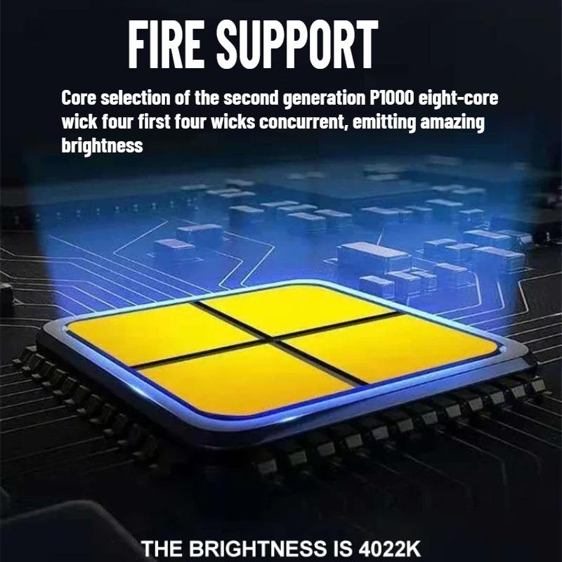 Hochleistungs-LED-Taschenlampen Camping-Taschenlampe mit 4 Lampenperlen und COB-Seitenlicht Wiederaufladbare Tragbare Handlaterne 4 Beleuchtungsmodi