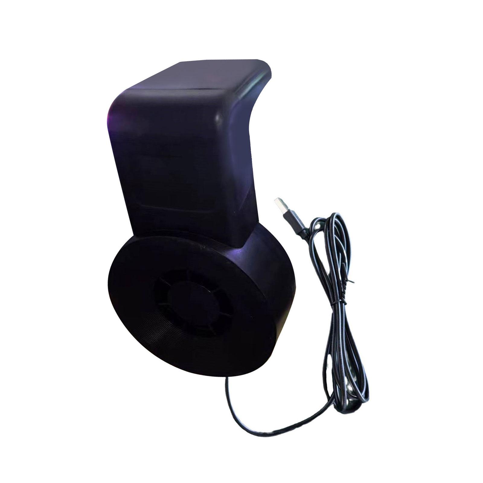 

Вентилятор для охлаждения аквариума USB-чиллер для аквариумов с 2 регулируемыми скоростями для эффективного контроля температуры, тихая работа чёрный