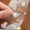 30mm * 2m Kawaii Cartoon Animal Illustration Creative Decorative Tape DIY Handmade Scrapbooking Material Aesthetics Tape