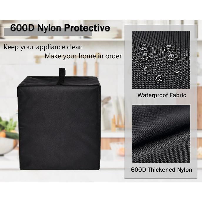 Air Fryer Cover Heavy Duty Heat-resistant Waterproof Dust Protective Case Compatible with CHEFMAN Multifunctional Digital Air Fryer 10L Family Size