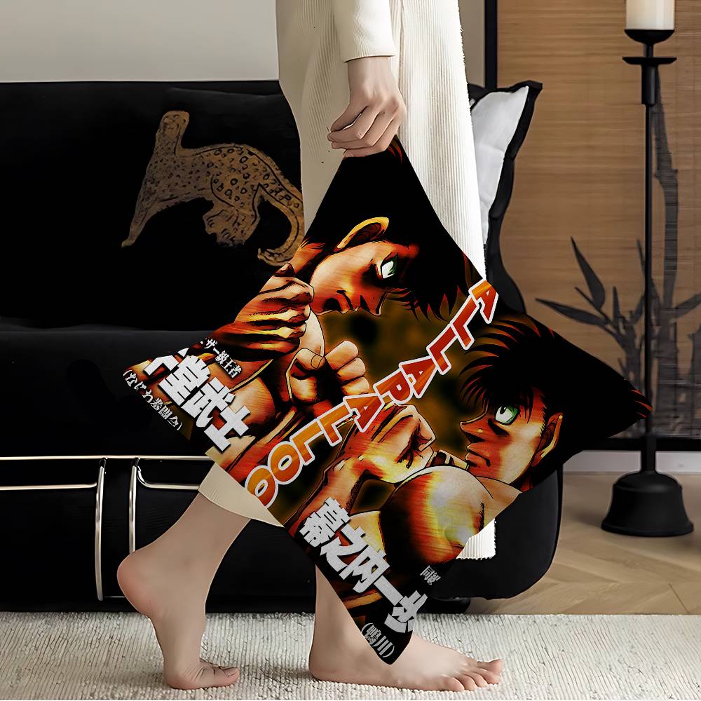 Hajime No Ippo Anime Office Cushion Pillowcase Car Cushion Cover45X45CM Lumbar Pillowcase Sofa Pillowcover