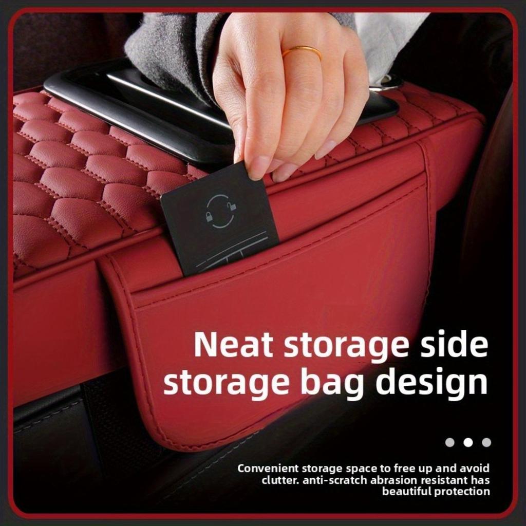 Armlehnenbox, Passend für Alle Fahrzeuge, Langlebige Innenraum-Schutzabdeckung für Erhöhten Komfort & Kontrolle, Fahrzeuginnenraum-Upgrade, Auto-Armlehne