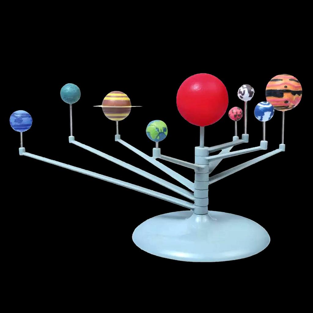 Planetarium Układu Słonecznego DIY Nauka Astronomia Model Planety Świecący w Ciemności Zabawka Edukacyjna STEM