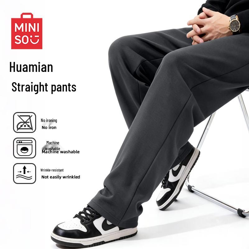 MINISO Men s Straight-Leg Casual Pants M