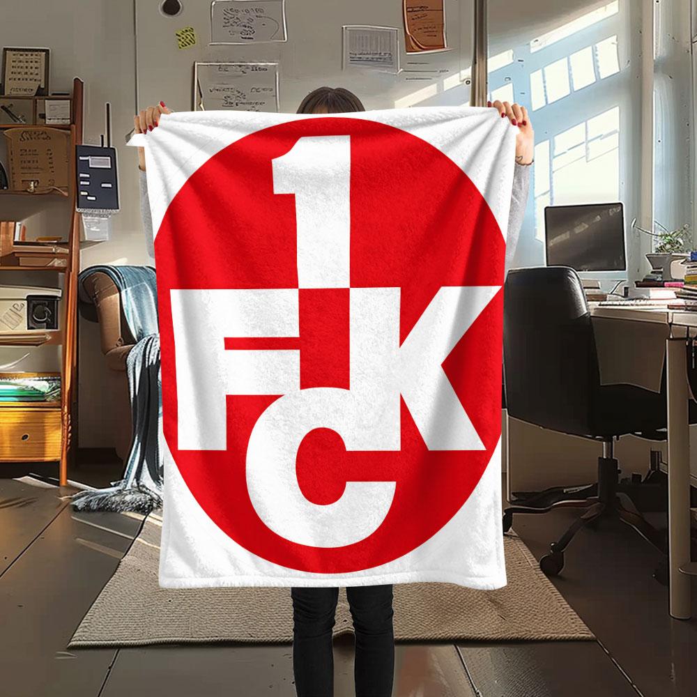 Kaiserslautern Logo Decke, Hohe Qualität, Bequem für Alle Jahreszeiten, Heimdekoration, Wärme und Komfort