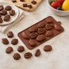 CCmax 3-Pack Silicone Star Molds Nonstick Premium for Homemade Chocolate, Candy, Jelly or Ice Cube Trays