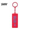 Creative Pendant for Keys Butter Bar Fidget Keychain, Clicker Toy Stress Relief, Cute Lightweight Bag Macaron Color Charm, Portable Novelty
