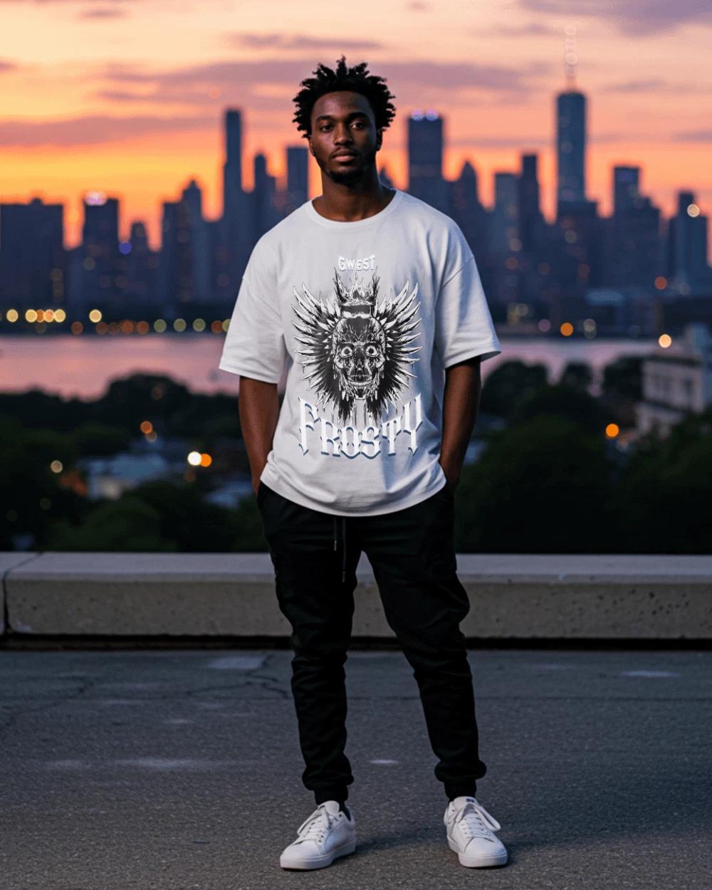 Frosty Crown Oversized T-Shirt 3XL