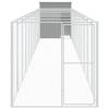 VidaXL Niche pour chien avec cour gris clair 165x1271x181 cm, cage pour chien, abri pour chien, maison pour animaux, cages 3189108