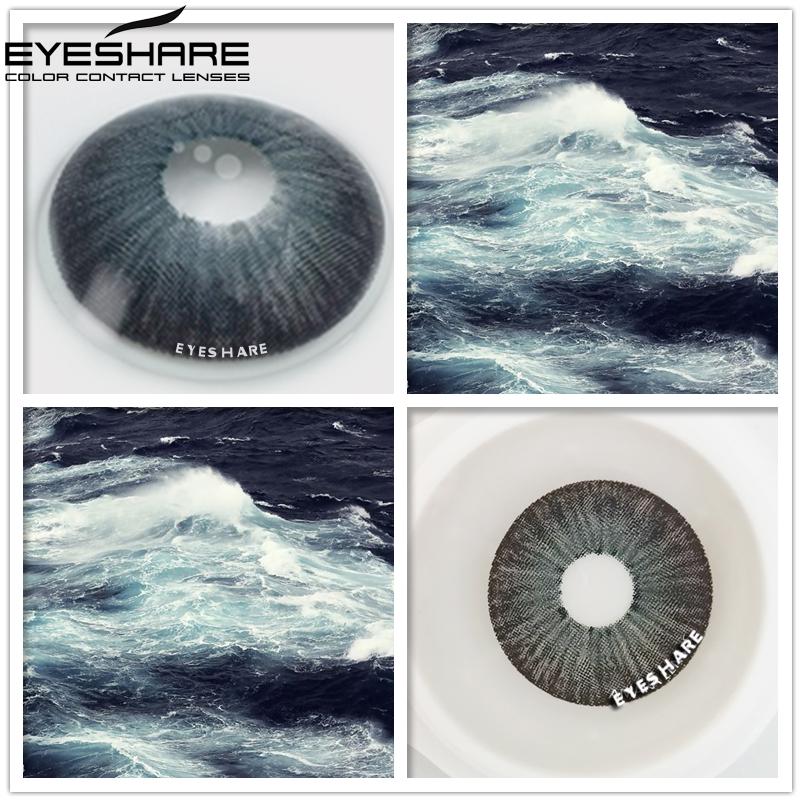 Eyeshare ფერადი კონტაქტური ლინზები 1 წყვილი NEW York PRO სერიის სილამაზის მოსწავლეები ფერადი კონტაქტური ლინზები კოსფლეისთვის ფერადი კონტაქტური ლინზები თვალებისთვის