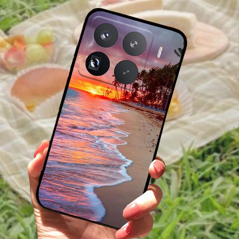 Hülle Für Xiaomi 15 Pro Silikon TPU Handy Stoßfest Weicher Bumper Schutzhülle Für Xiaomi Mi 15 Pro Coque 2410DPN6CC Schutzhüllen