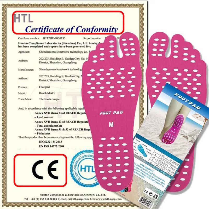 Hochwertige Fußaufkleber Schuhe Mit Wasserdichtem Klebstoff Für Hypoallergenen Komfort