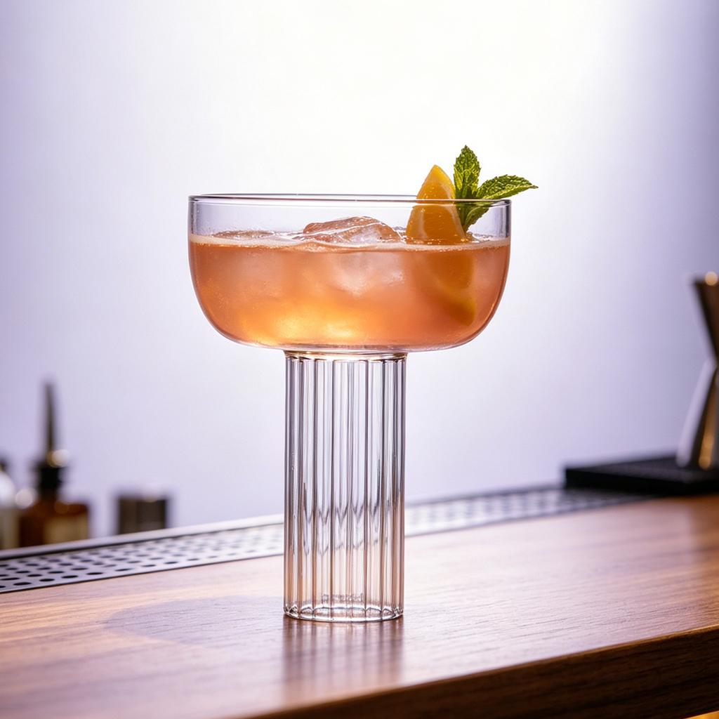 Inmeet Cocktail/Champagne/Ice Cream Cup/Wedding Party Wine Glasses/High Borosilicate Glass Cup 240ml