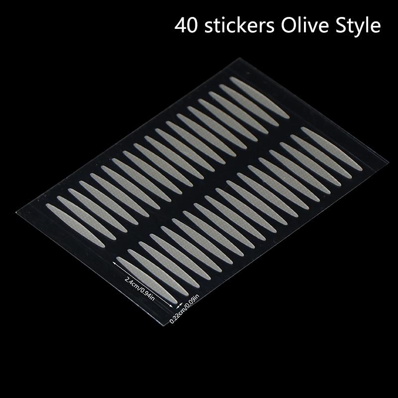 Portable Breathable Naturally Style Invisible Double Eyelid Tape Self-Adhesive Eyelid Stickers Instant Eye Lift Strips
