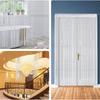 300X300CM Hanging Tassel Stripe Curtain Polyester Panel Room Divider Line Curtain Window Blind