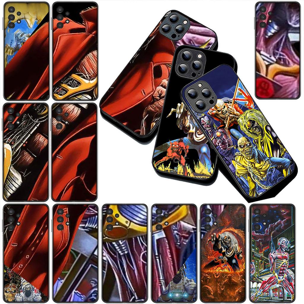 I-Irons Poster M-Rocks M-Maidens Phone Case for Samsung Galaxy S20 S22 S21 FE Ultra Plus A07 A17 A15 A16 A25 A57 A37 Cover