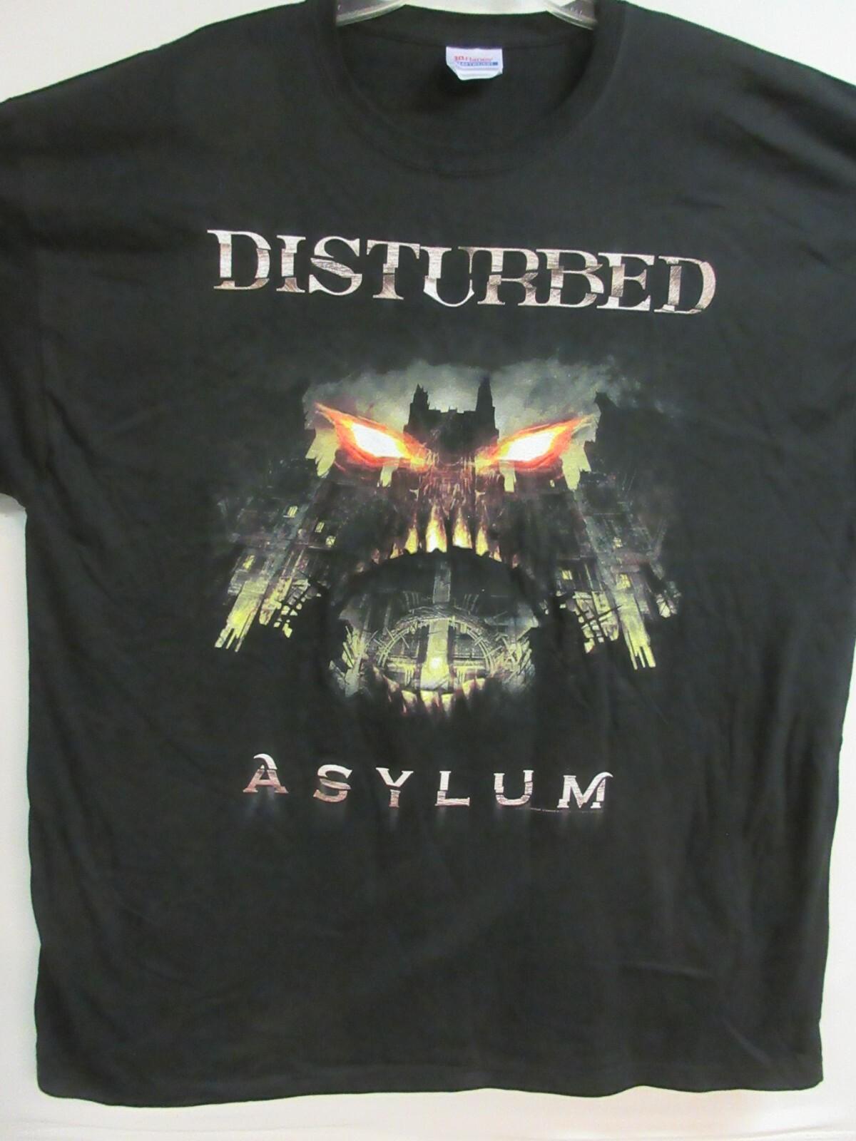 DISTURBED OFFICIAL MERCH 2010 RELEASE TOUR BAND CONCERT MUSIC T- 2XL / XXL Unisex T-Shirt XXXXL