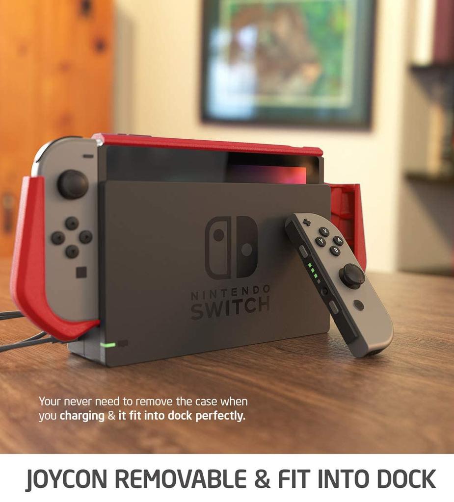 Mumba Nintendo Switch Case Ochranný kryt TPU Grip Dokovatelné příslušenství Kompatibilní s Nintendo Switch a ovladačem Nintendo Joy-Con [řada Blade]