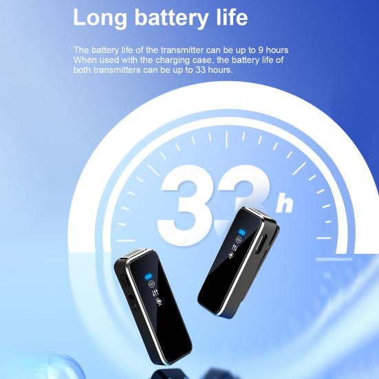 1 Set N3 Audio Microphone High Fidelity Noise Reduction Mini Wireless Video Microphone for  Home