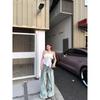 Kumikumi Fashion Set off-Shoulder White Tube Top Vest Women Summer Distressed All-Match Jeans Two-piece Set