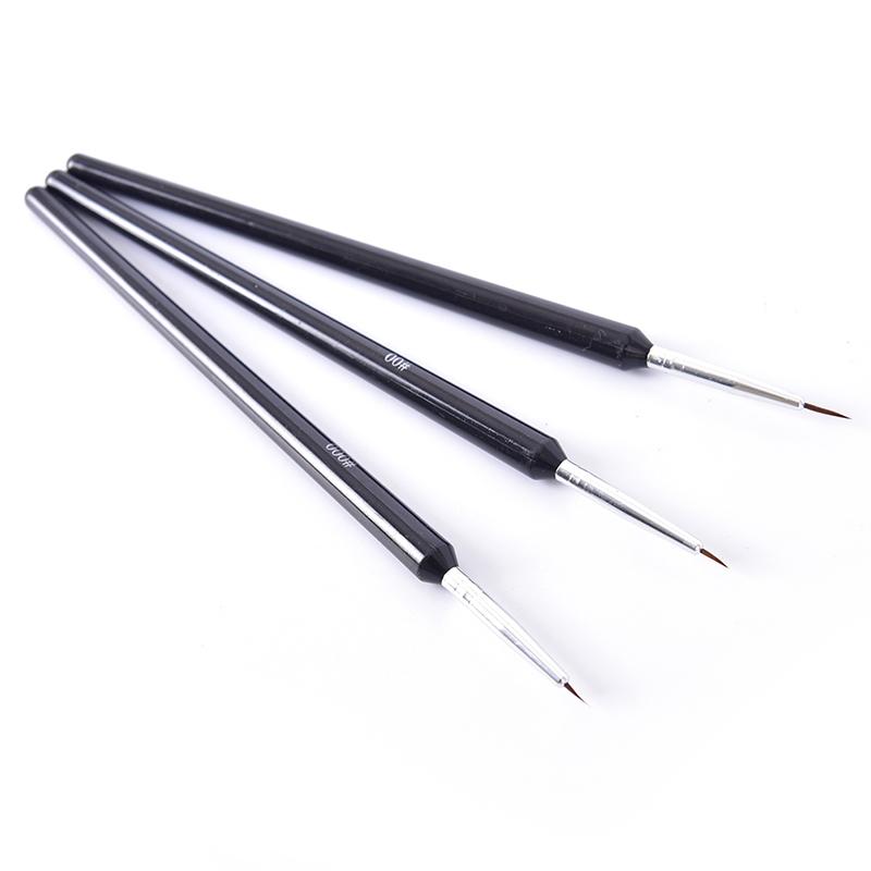 3Pcs Cake Icing Decorating Painting Brush Fondant Dusting Sugarcraft Diy Tool