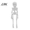 Spooky Fridge Magnet 3D Printed Skeleton Refrigerator Magnet, Poseable Figurine with Movable Joint Joints, Halloween Gothic Decoration