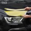 For Ford Ranger Wildtrak 2015-2026 TPU Yellow/ Black Car Headlight Film Protective Stickers Car Exterior Accessories