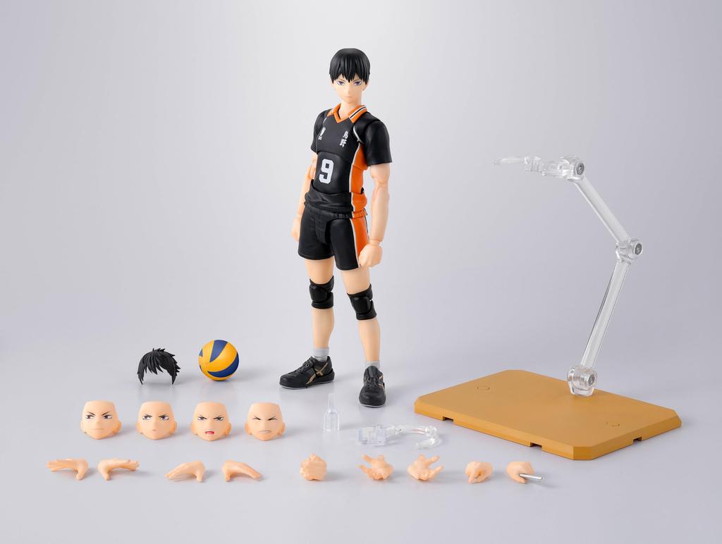 TAMASHII NATIONS Kageyama Tobio 155mm PVC ABS Action Figure Dipinta S.H.Figuarts Haikyu!! circa. &