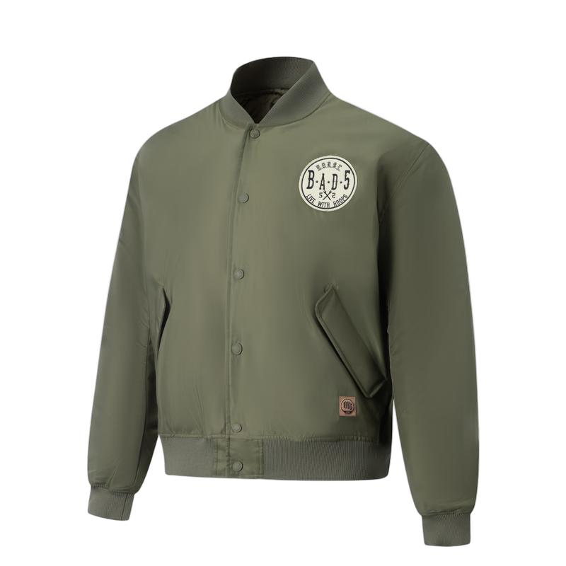 Li-Ning Fan Wu Men's Insulated Cotton Jacket AJMW007