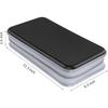 CD Case, DVD Case Holder 96 Capacity Hard Plastic CD DVD Disc Cases Storage Binder Wallet For Car Home Office Travel (Black)