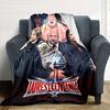 Wrestlemania Decke Bequem Groß für Bett Wohnzimmer Sofa für Alle Jahreszeiten Digitaldruck Perfektes Geschenk für Verwandte und Freunde