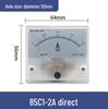 Pointer Type DC Ammeter Head 85C1-10A: Available In 1A, 2A, 3A, 5A, 50A, 500mA, 100uA, 30mA, and 50mA.