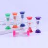 Suction Cup Mount Sand Timer 2/3 Minutes Mini Hourglass Hourglass Sand Clock  Desktop Display