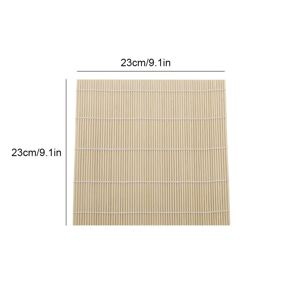 Sushi Maker - Convenient And Durable Bamboo Rolling Tools Sushi Rolling Roller Mat Lightweight Natural Bamboo Easy To