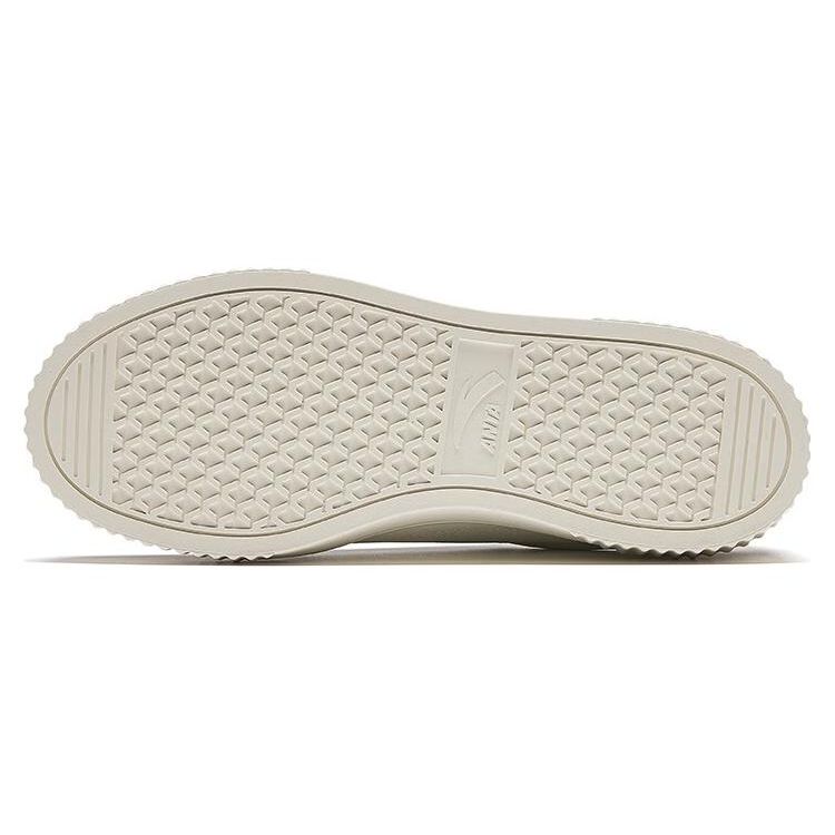 Anta Cherry Biscuit Shoes Low Top Skate Shoes Women sneaker Black White 922228005-6