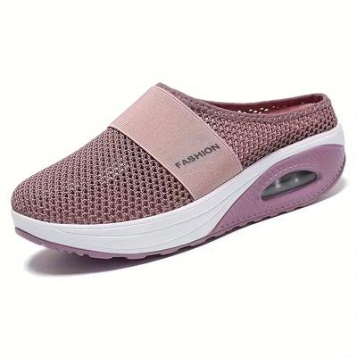 Women Sneakers Lightweight Wedge Air Cushion Slip-On Orthopedic Platform Shoes for Women Mesh Women Sneakers Zapatos De Mujer