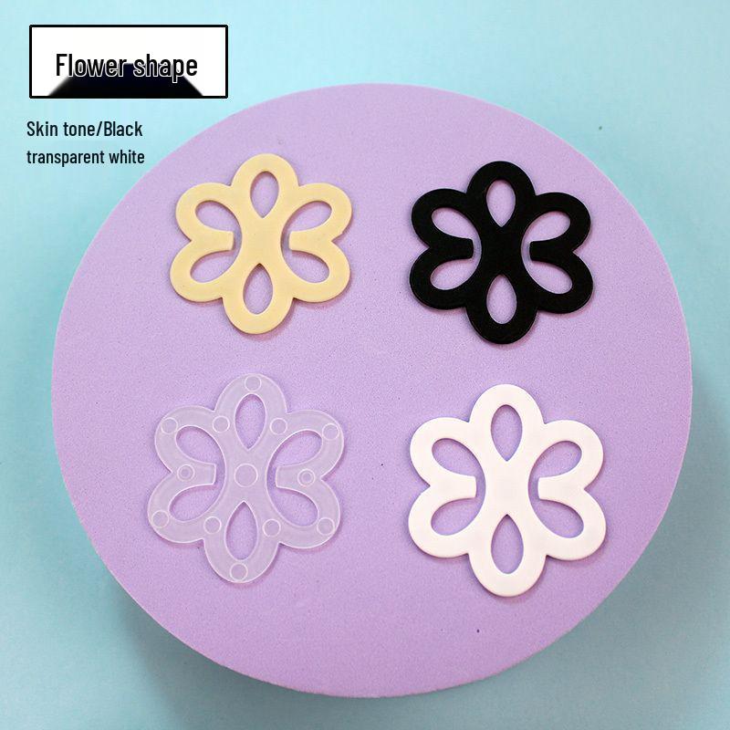 Регулируемая противоскользящая невидимая пряжка для бретелей бюстгальтера One Size